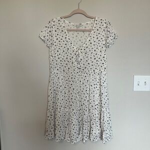 American Eagle Outfitters blue and White Casual Mini Sundress